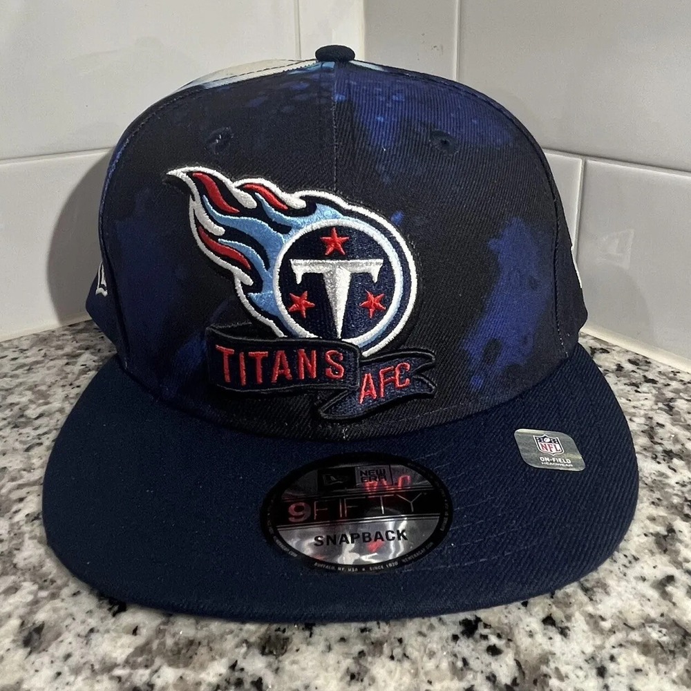 Tennessee Titans New Era 9FIFTY NFL Sideline Ink Adjustable Snapback Hat OSFM